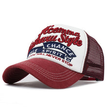 Load image into Gallery viewer, embroidery summer baseball cap