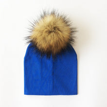 Load image into Gallery viewer, Faux Fur Baby Cap