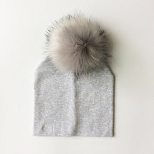 Load image into Gallery viewer, Faux Fur Baby Cap