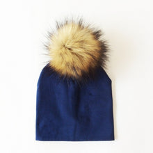 Load image into Gallery viewer, Faux Fur Baby Cap