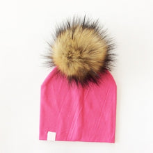Load image into Gallery viewer, Faux Fur Baby Cap