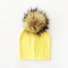 Load image into Gallery viewer, Faux Fur Baby Cap