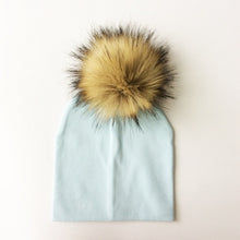 Load image into Gallery viewer, Faux Fur Baby Cap