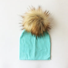 Load image into Gallery viewer, Faux Fur Baby Cap