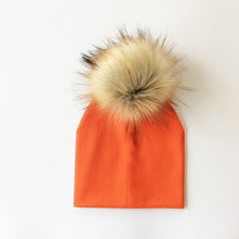 Load image into Gallery viewer, Faux Fur Baby Cap