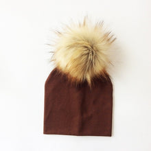 Load image into Gallery viewer, Faux Fur Baby Cap