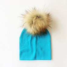 Load image into Gallery viewer, Faux Fur Baby Cap
