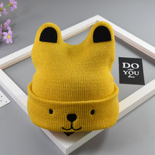 Load image into Gallery viewer, Baby Warm Bear Cartoon Hat